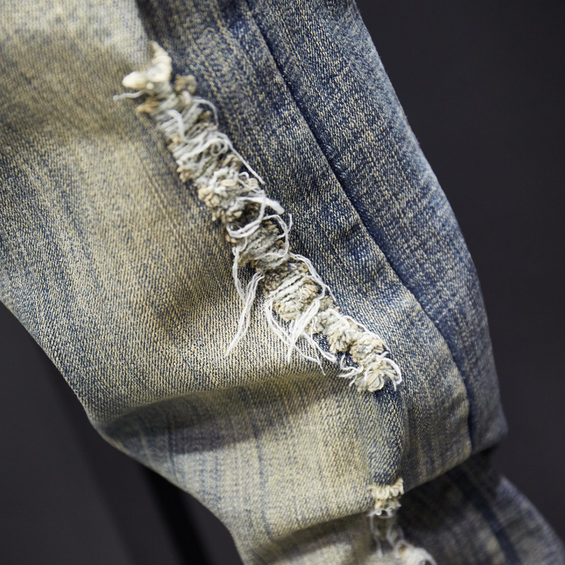 Indian embroidered jeans men's pants